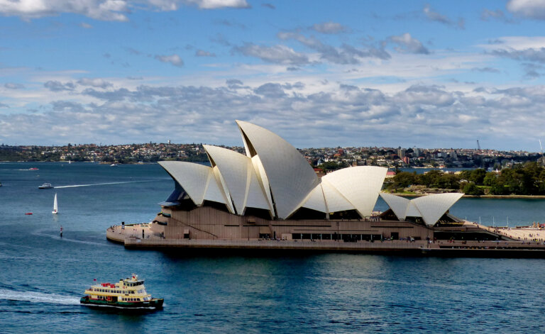 Sydney skyline representing Australia and New Zealand cannabis laws