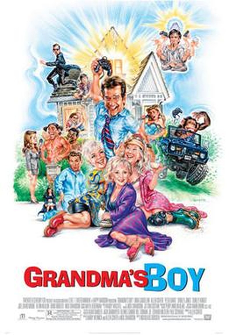 Original theatrical poster for Grandma's Boy (2006)