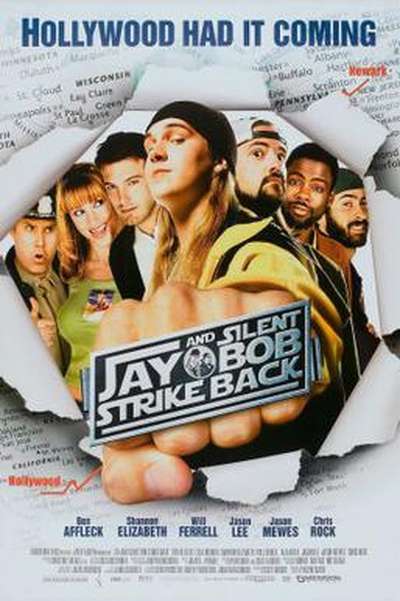 Original theatrical poster for Jay and Silent Bob Strike Back (2001)